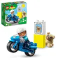 LEGO DUPLO Polismotorcykel Leksaksmotorcykel, Polisleksaker, Barns Utveckling, Byggsats 10967