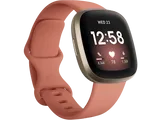 Smartwatch &#8211; Fitbit Versa 3, 6 meses incluidos de suscripción a Premium, GPS, Autonomía días, Rosa