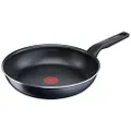 Tefal C38502 XL Force braadpan 20 cm, anti-aanbaklaag, sterk en robuust, thermosignaal, diffusie base pannenbodem, extra grote vorm, stabiele handgree