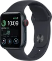 Apple Watch SE (2022) 40 mm Mitternacht Aluminium Mitternacht Sportarmband