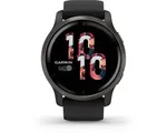 Garmin Venu 2 Health Smartwatch - Amoled touchscreen - Stappenteller - 5ATM Waterdicht - Zwart