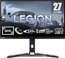 Lenovo Legion Y27h-30 | 27" QHD Gaming Monitor | 2560x1440 | 180Hz | 400 nits | 0,5ms Reaktionszeit | HDMI | DisplayPort | AMD FreeSync | schwarz