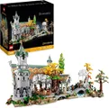 LEGO 10316 Icons THE LORD OF THE RINGS: RIVENDELL, Bouw en Toon Midden-aarde Model, Meeslepende Grote Set voor Volwassenen met 15 Minifiguur Personage