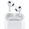 Apple AirPods (3. Generation 2022) mit MagSafe Ladecase wireless In-Ear-Kopfhörer (Freisprechfunktion, Sprachsteuerung, Siri, Bluetooth)