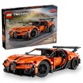 LEGO Technic Bugatti Chiron Pur Sport Hypercar Toy - Race Car Model Kit w/a W16 Engine, Steering & Opening Doors - Gift for 9+ Year Old Boys & Motorsp