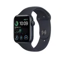 APPLE Watch SE (2022) &#8211; Midnight with Midnight Sports Band, 44 mm, Black