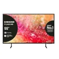 Samsung Smart TV 55" UE55DU7190UXZT, Crystal 4K UHD, 4K Upscaling, Slim Look, DVBT-2, Q-Symphony & OTS Lite, Integrato con Bixby, comp con Alexa e Goo
