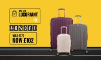 3 piece suitcase set LUXURIANT - 40% off