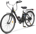 Hitway J5 Elektrische Fiets E-bike | 250W Motor | 10.4Ah | 26 inch | Zwart