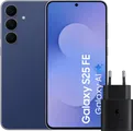 Samsung Galaxy S25 FE 256GB Dunkelblau 5G + Samsung Ladegeru00e4t 25 Watt Schwarz