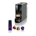 Nespresso KRUPS Essenza Mini Grau Original Kapselmaschine XN110B | Kaffeemaschine, ultrakompaktes Design, 25 Sek. Aufheizzeit, 2 Tassengrößen, 19 Bar 