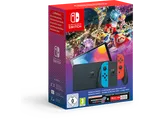 Consola &#8211; Nintendo Switch OLED, 7&#8243;, Joy-Con, 64 GB, Azul y Rojo Neón+ Juego Mario Kart 8 Deluxe (código descarga) + 3 meses Online