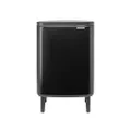 Brabantia Bo Hi Prullenbak - 12 l - Matt Black