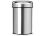 Brabantia Touch Bin Prullenbak - 3 liter - Badkamer - Matt Steel Fingerprint Proof