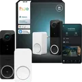 Philips Hue Secure Kabelgebundene Videotu00fcrklingel + Chime