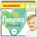Pampers Harmonie Maat 6 maandbox - 144 luiers - 13kg+