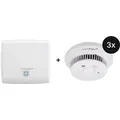 Homematic IP Starter Set Wohnung mit 3 Rauchwarnmeldern (V2)