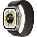 Apple Watch Ultra + Cellular - 49 mm - Titanium behuizing met Black/Gray Trail Loop - Maat M/L (MQFX3NF/A)